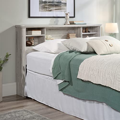 White Plank Headboard for Full-Queen Bed at Sauder River Ranch